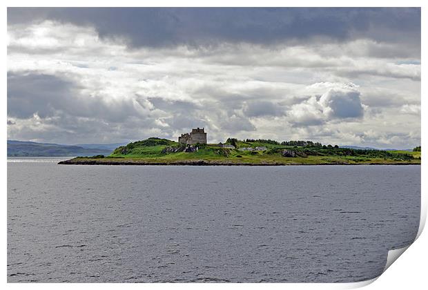 Duart Castle Print by Dave Parkin