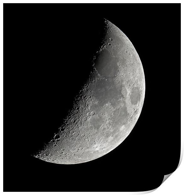 La Luna Print by Richard Peck