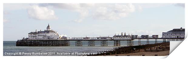 Eastbourne Pier Print by Elouera Photography