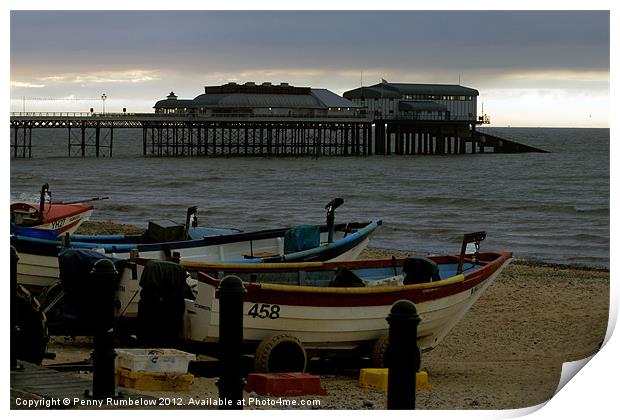 Cromer Pier Print by Elouera Photography