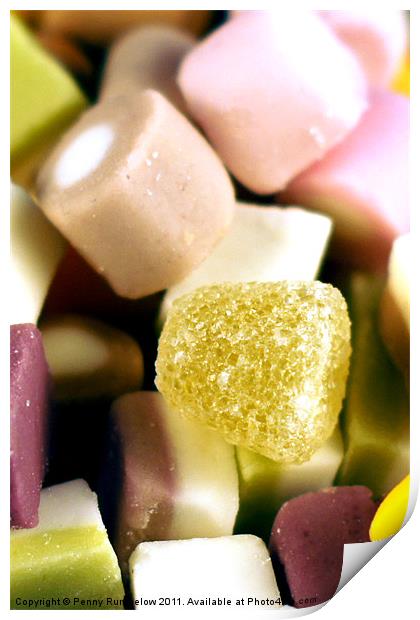 dolly mixtures Print by Elouera Photography