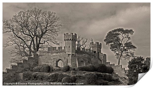 Warwick Castle Keep Print by Elouera Photography