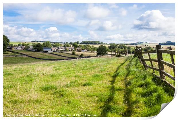 Monyash, Derbyshire Print by Martyn Williams