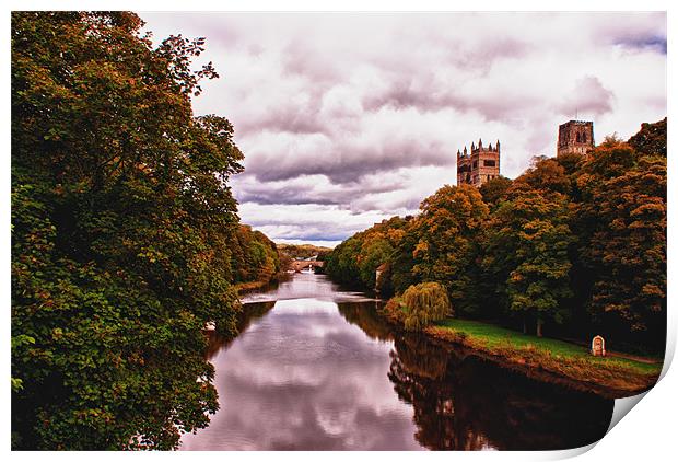 The Bishop's River Print by John Ellis