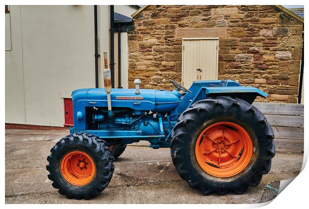 Fordson Tractor Print by John Ellis