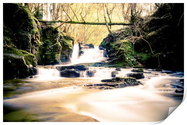 Fantasy Falls where dreams and wishes are made, Print by Kelvin Futcher 2D Photography