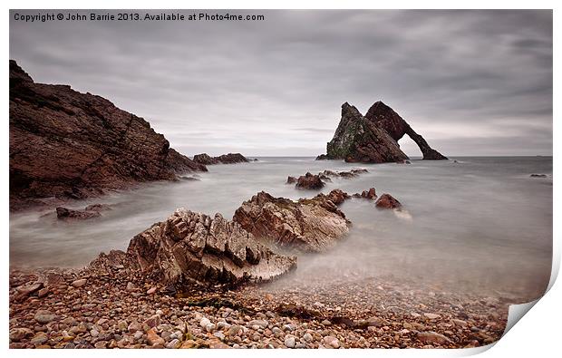 Bow Fiddle Rock Print by John Barrie