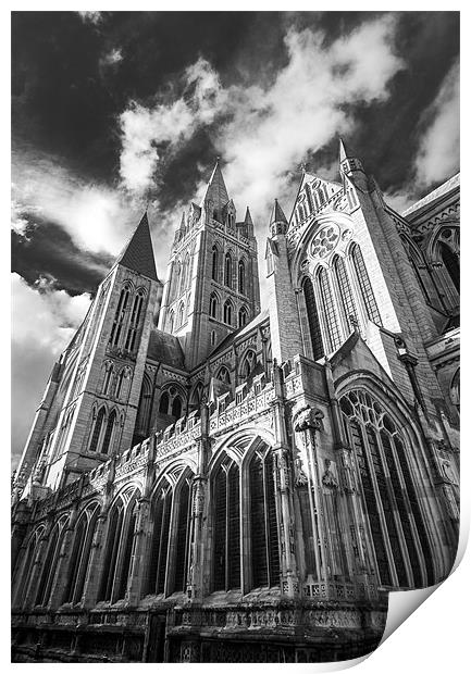 Truro Cathedral Print by Kieran Brimson