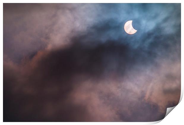 Eclipse of Colour 1 Print by Kieran Brimson