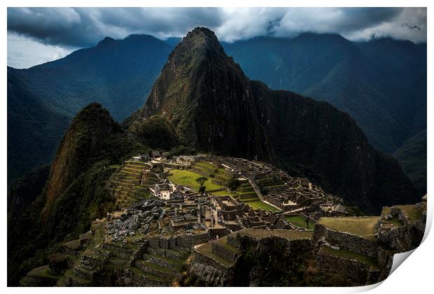 Machu Picchu Print by Kieran Brimson