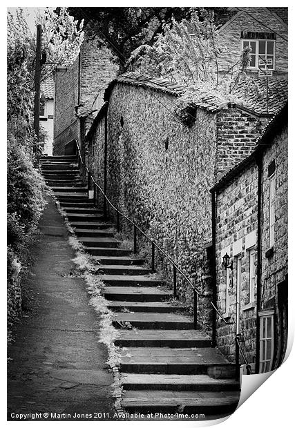 Steps in Pickering Print by K7 Photography