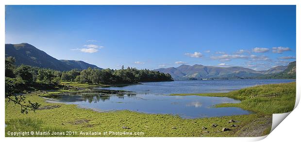 Derwent Water from Low Manesty Print by K7 Photography