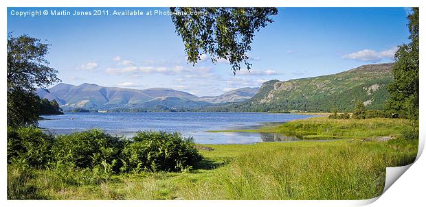 Derwent Water from Low Manesty Print by K7 Photography