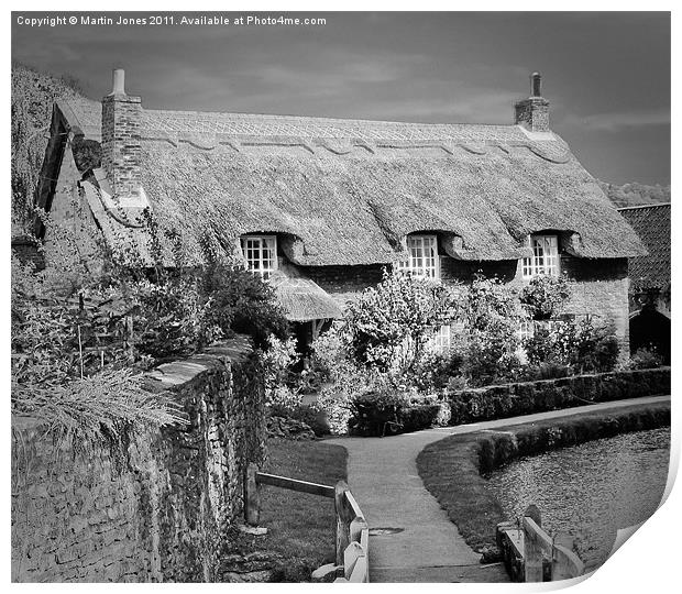 Thatched Cottage,Thornton-le-Dale Print by K7 Photography
