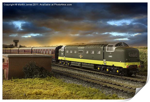 Ex Works Deltic on Test Print by K7 Photography