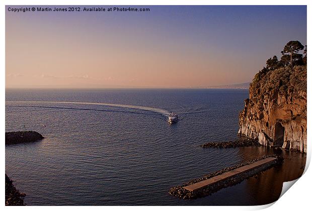 Sorrento Evening Print by K7 Photography