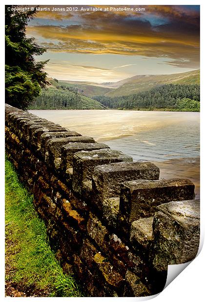 Over The Wall Print by K7 Photography