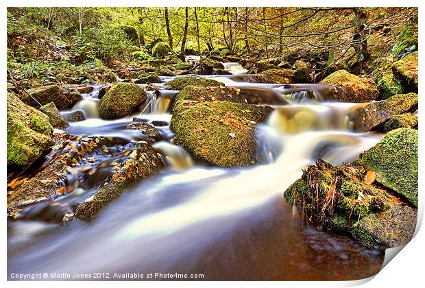 Rocky Valley Print by K7 Photography