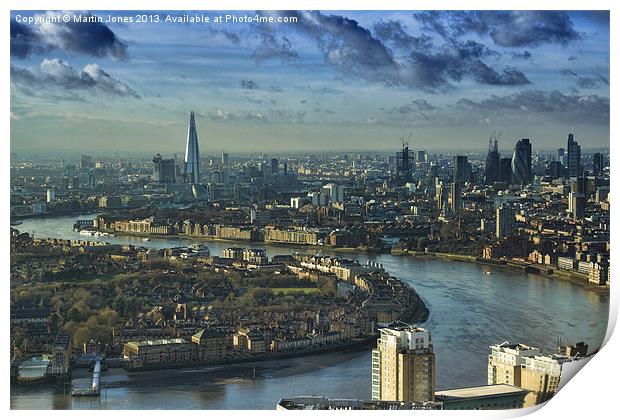 The Square Mile Print by K7 Photography