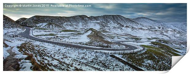  Rushup Edge and Edale from Mam Tor Print by K7 Photography