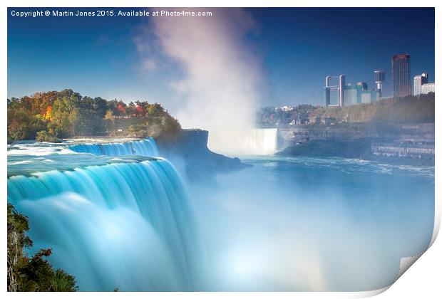  American Falls of Niagara Print by K7 Photography