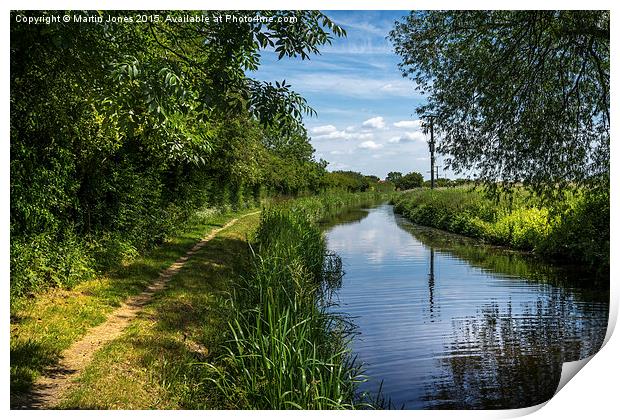  Canalside Summer Print by K7 Photography