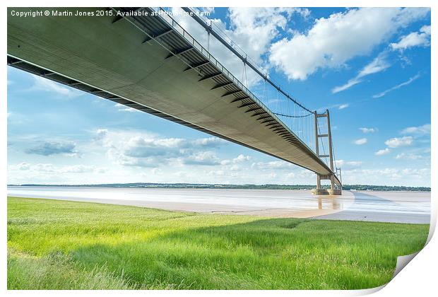  Shadows Across the Humber Print by K7 Photography