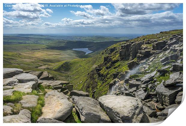  Kinder Downfall Print by K7 Photography
