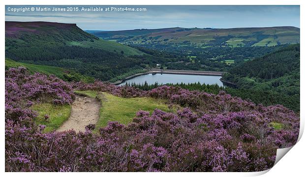  Ladybower in Bloom Print by K7 Photography