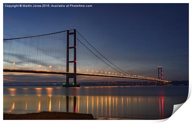 The Bridge Print by K7 Photography