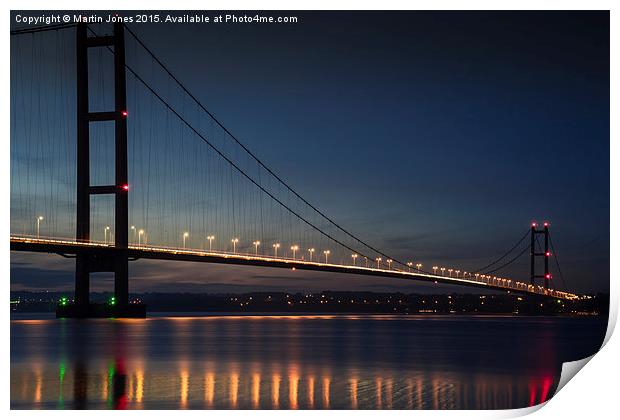  Humber Reflections Print by K7 Photography
