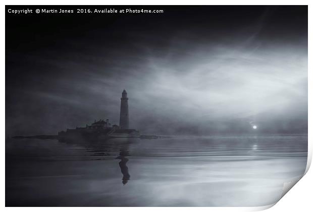 Full Tide at First Light Print by K7 Photography