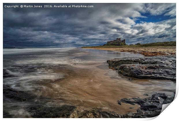 Iconic Bamburgh Print by K7 Photography