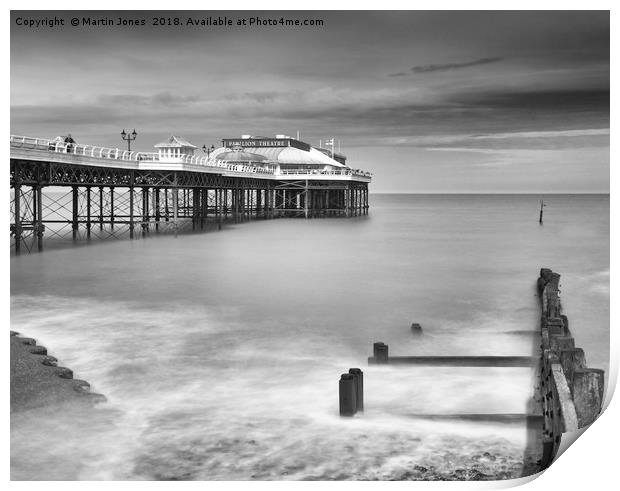 The Victorian Pier, Cromer Print by K7 Photography