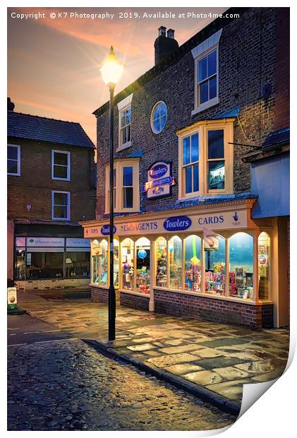 Thirsk Market Place Print by K7 Photography