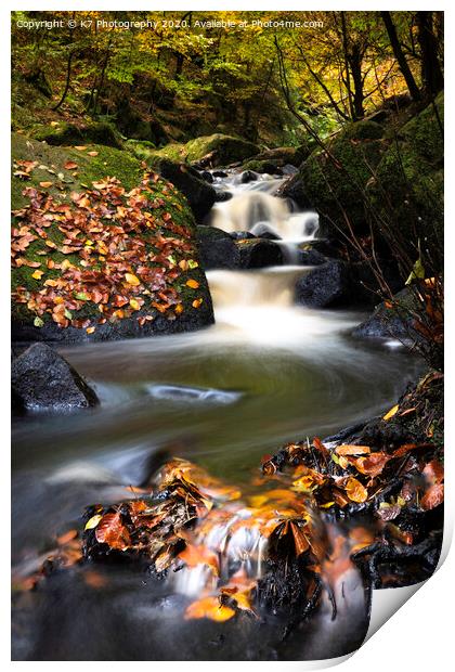 The Enchanting Wyming Brook Print by K7 Photography