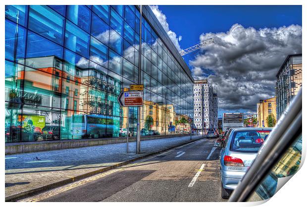  Bristol Reflections Print by Nigel Bangert