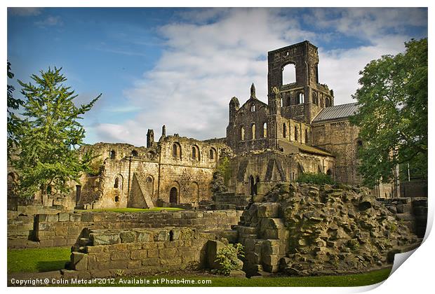 Kirkstall Abbey #2 Print by Colin Metcalf