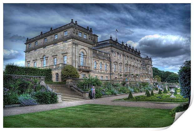 Harewood House #2 Print by Colin Metcalf