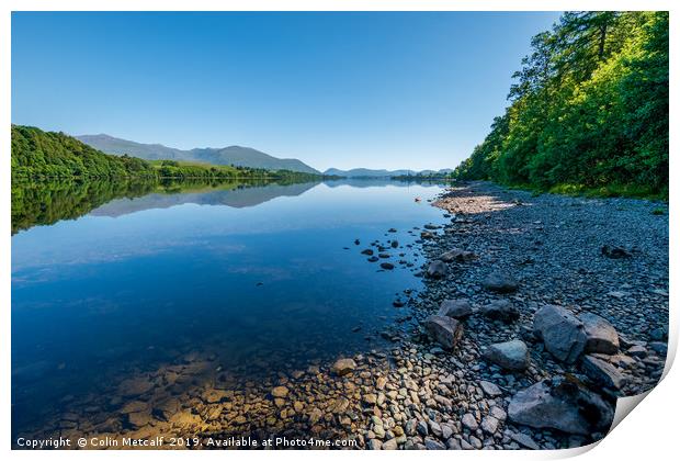 Loch Awe, Scotland Print by Colin Metcalf