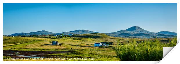 Beinn Panorama Print by Colin Metcalf