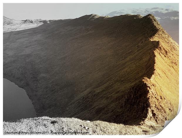 Striding edge Print by Linsey Williams