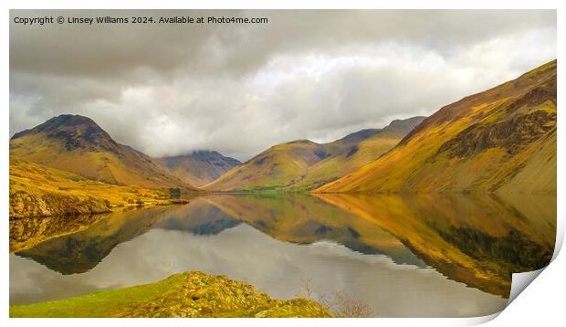 Wastwater  Print by Linsey Williams