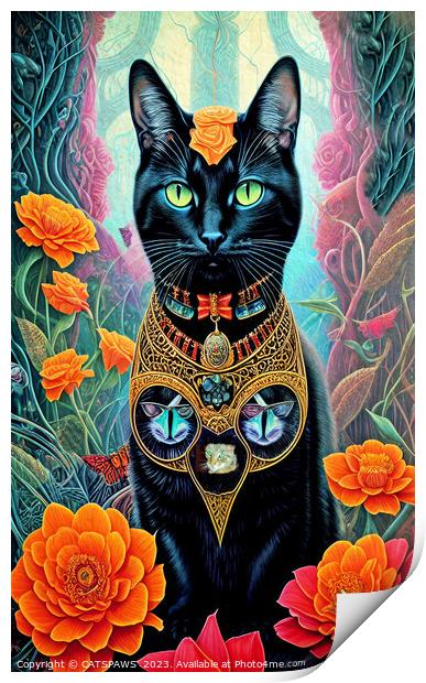 CAT-EGORICAL Print by CATSPAWS 