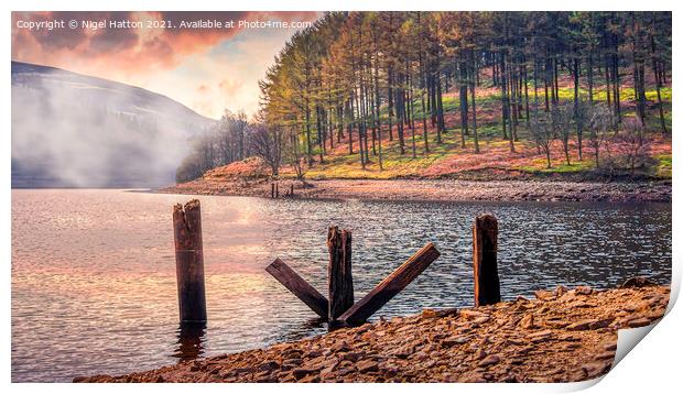 Derwent Sunrise  Print by Nigel Hatton