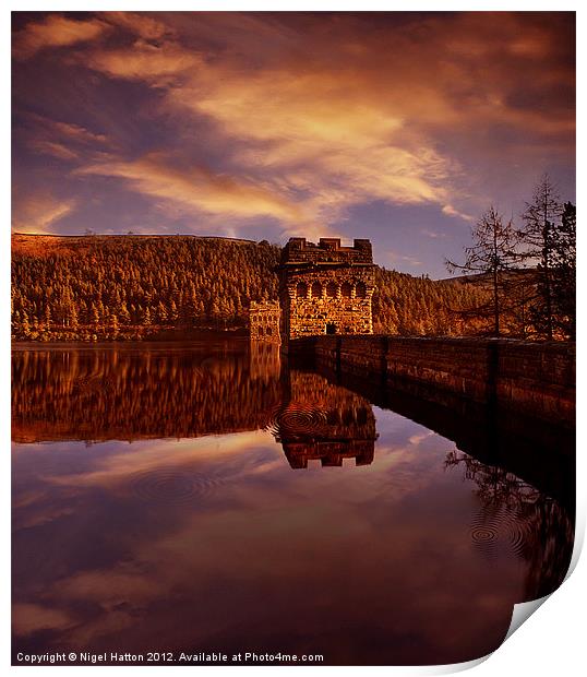 Howden Reflections Print by Nigel Hatton