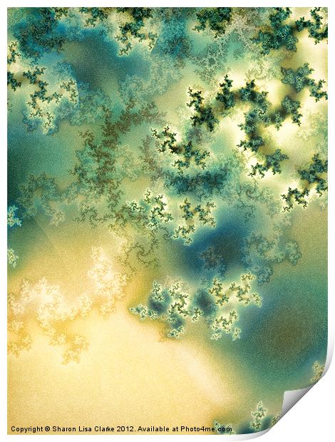 Nebula Print by Sharon Lisa Clarke