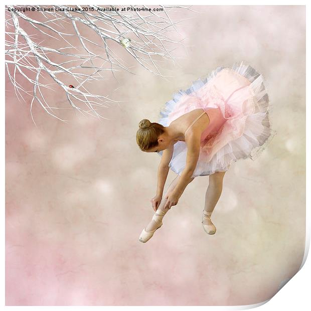  Dancer Print by Sharon Lisa Clarke