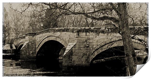 Pooley Bridge Print by Lee Dawson