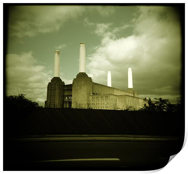 Battersea Power Station Print by Duncan Snow